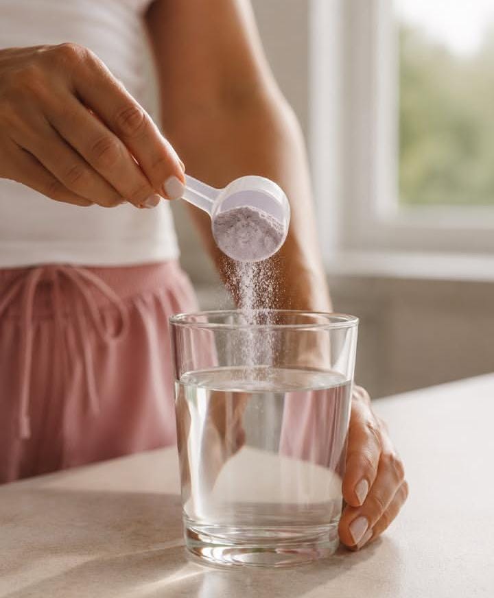 Preparación del colágeno en polvo